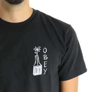 T-SHIRT FLOWER DOODLE OBEY - Mad Fashion | img vers.300x/